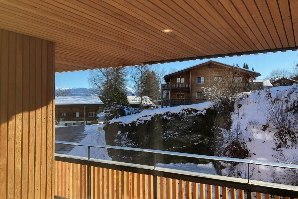 Beautiful Sunny New 1 Bed Apt Flims Luaran gambar